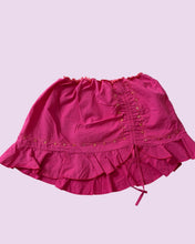 Load image into Gallery viewer, pink sequin ruched skirt *size XS/ S*