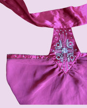 Load image into Gallery viewer, pink satin halter top *SIZE M*