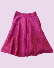 Load image into Gallery viewer, low waisted pink beaded skirt *size 10*