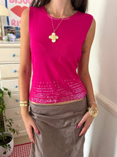 Load image into Gallery viewer, pink sequin vest *size 12/14*