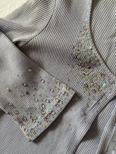 Load image into Gallery viewer, lilac sequin cardigan size 10/12