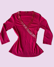 Load image into Gallery viewer, Russia pink 3/4 sleeve *size 8*
