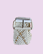 Load image into Gallery viewer, cream beaded belt
