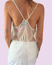 Load image into Gallery viewer, green mesh beaded top *size L*
