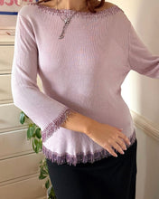 Load image into Gallery viewer, beaded tassel pink jumper

