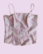 Load image into Gallery viewer, baby pink floral corset size 8/10
