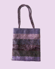 Load image into Gallery viewer, beaded lilac bag
