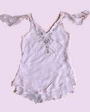 Load image into Gallery viewer, baby pink beaded top *size S*
