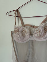 Load image into Gallery viewer, *size small* floral mesh corset
