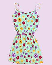 Load image into Gallery viewer, floral green beach dress *size 10*

