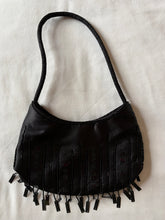 Load image into Gallery viewer, black beaded bag

