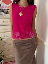 Load image into Gallery viewer, pink sequin vest *size 12/14*
