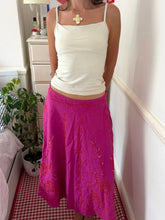 Load image into Gallery viewer, low waisted pink beaded skirt *size 10*
