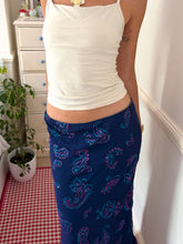 Load image into Gallery viewer, purple paisley glitter skirt *size M*
