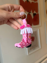 Load image into Gallery viewer, Cowboy boot (keyring or decoration)
