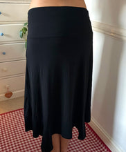 Load image into Gallery viewer, black long asymmetric fairy skirt
