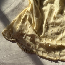 Load image into Gallery viewer, Beaded beige cream cami
