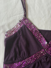 Load image into Gallery viewer, purple sequin cami *size S/M*
