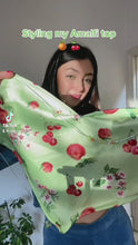 Load and play video in Gallery viewer, Amalfi - vintage fruit silk
