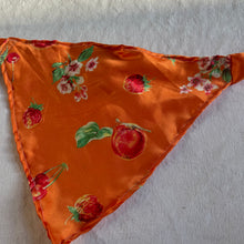 Load image into Gallery viewer, Satin fruit orange headscarf
