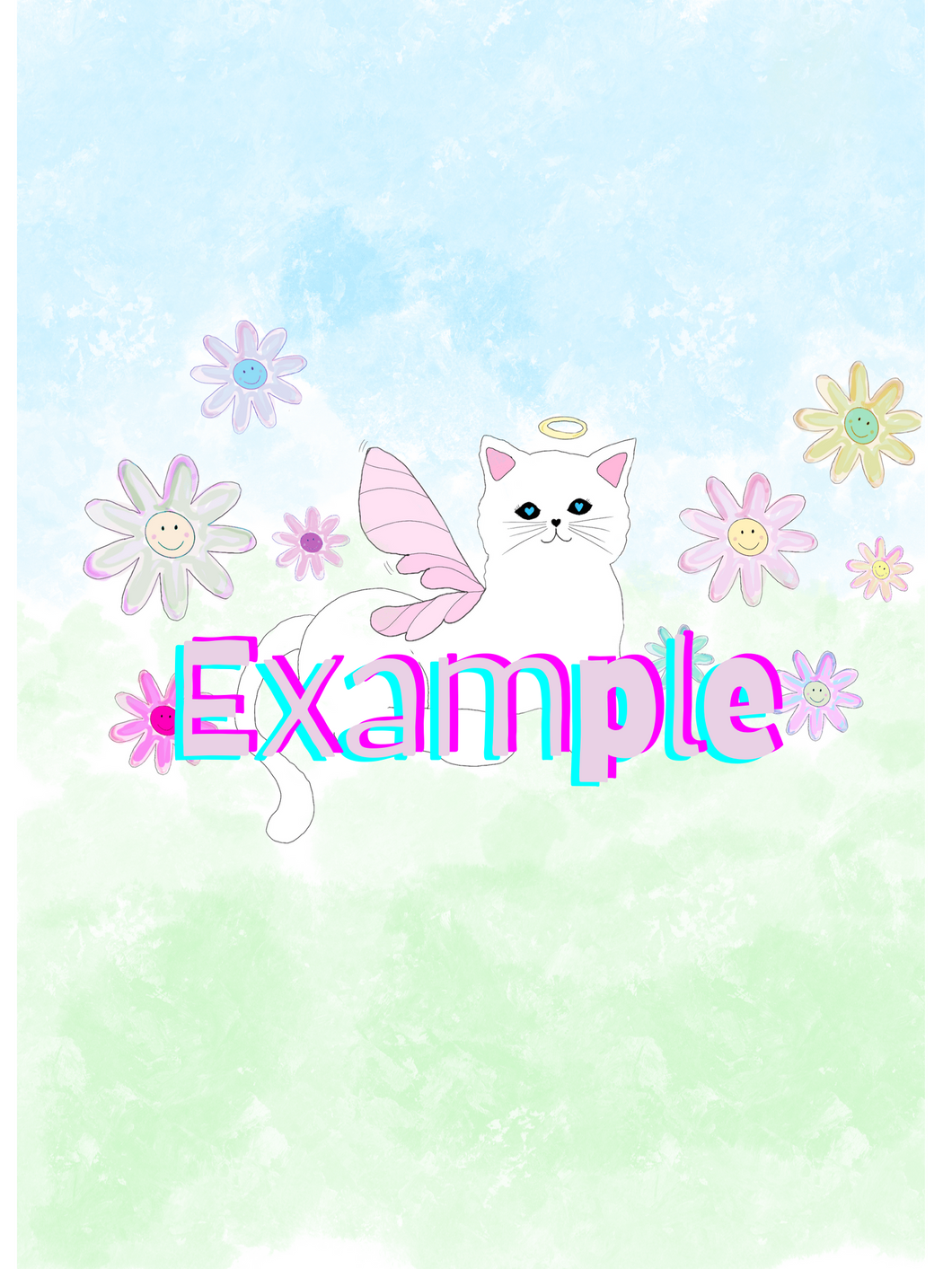 Angel cat